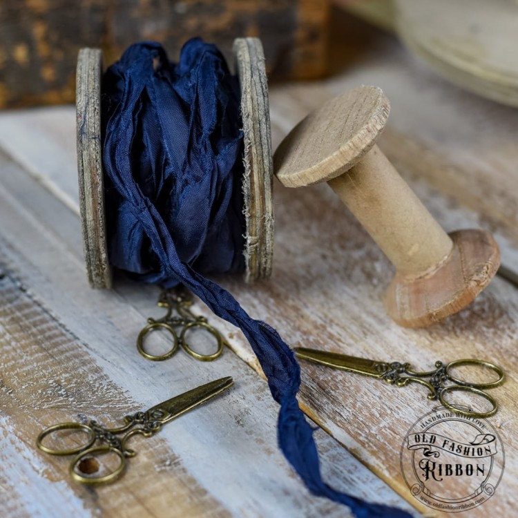 Old Fashion - wstążki w stylu vintage GRANAT