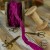 Old Fashion - wstążki w stylu vintage FUKSJA
