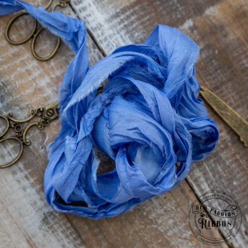 Old Fashion - wstążki w stylu vintage JEANSOWY
