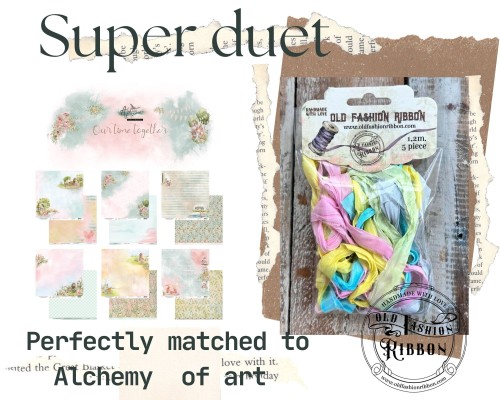 Old Fashion Ribbons 5 sztuk- Alchemy of Art