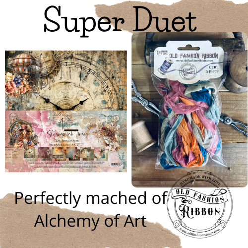 Old Fashion Ribbons 5 sztuk Alchemy of Art