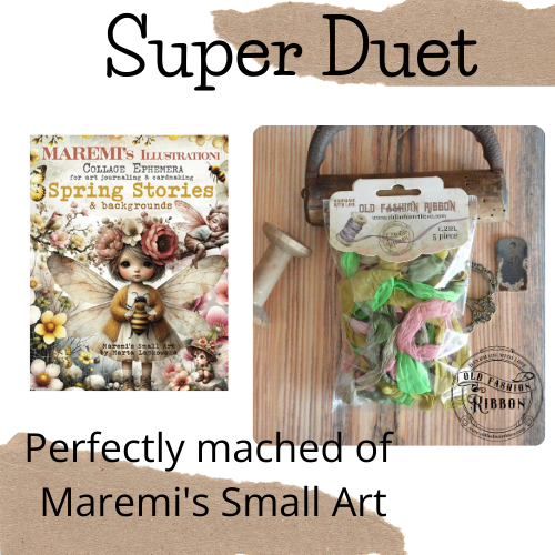 Old Fashion Ribbons 5 sztuk Maremi's Small Art