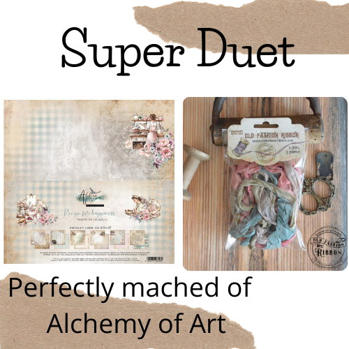 Old Fashion Ribbons 5 sztuk Alchemy of Art