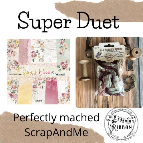 Old Fashion Ribbons 5 sztuk ScrapAndMe