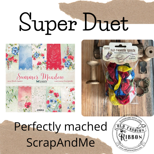 Old Fashion Ribbons 5 sztuk ScrapAndMe