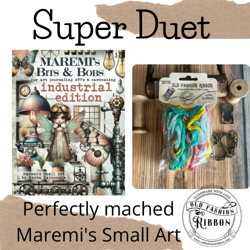 Old Fashion Ribbons 5 sztuk Maremi's Small Art