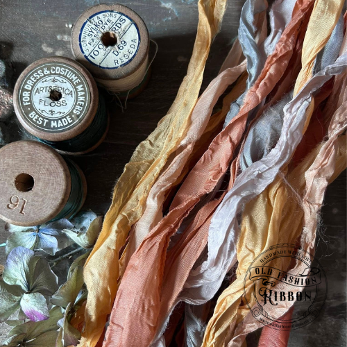 Old Fashion Ribbons –10 pcs-TEA GARDEN
