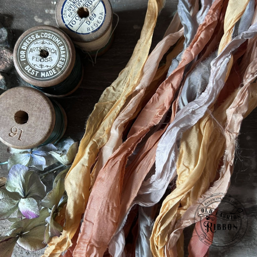 Old Fashion Ribbons –10 pcs-TEA GARDEN