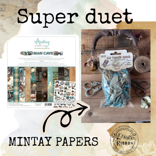 Old Fashion Ribbons 5 pcs Mintay Paper