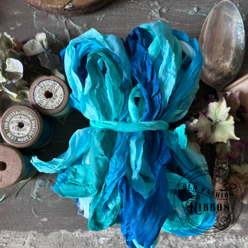 Old Fashion Ribbons –10 pcs-SEA GARDEN