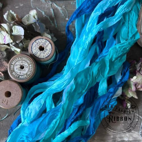 Old Fashion Ribbons –10 pcs-SEA GARDEN