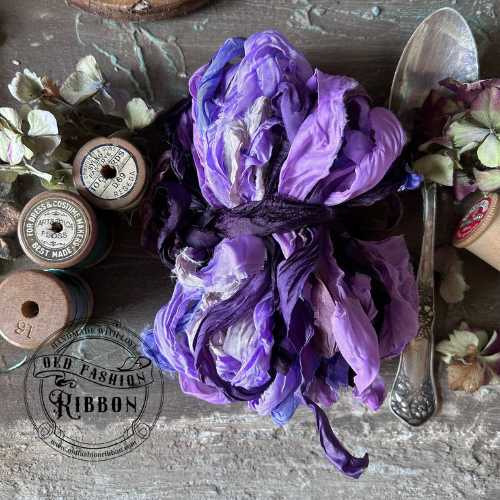 Old Fashion Ribbons –10 pcs-Lavender Garden