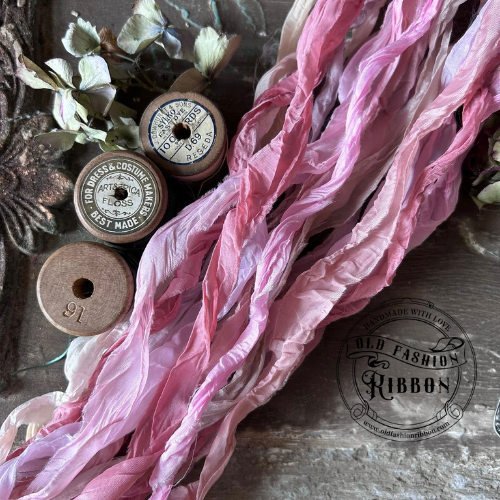 Old Fashion Ribbons –10 pcs-Blush Garden