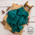 Torn Chiffon Ribbon GREEN